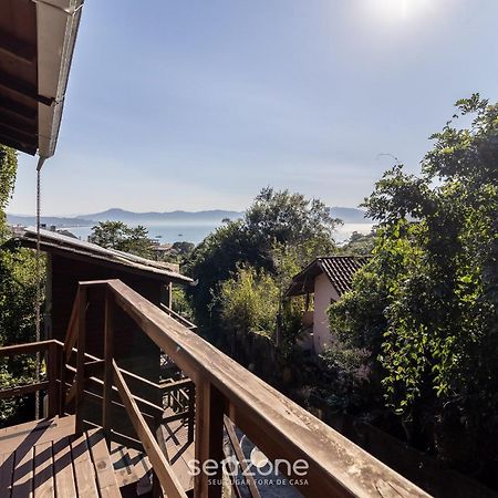 Florianópolis Chale Rustico Vista Panoramica Para O Mar Mav002 아파트 외부 사진