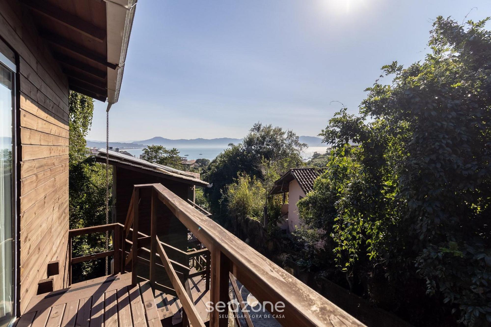 Florianópolis Chale Rustico Vista Panoramica Para O Mar Mav002 아파트 외부 사진
